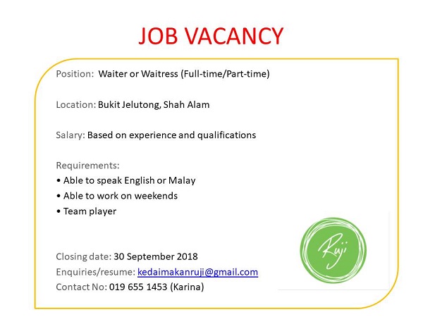 Part Time Job In Shah Alam / 30 per week job types  rhinkjack
